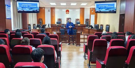 法学专业优秀员工赵栋回母校开展职业规划专题讲座
